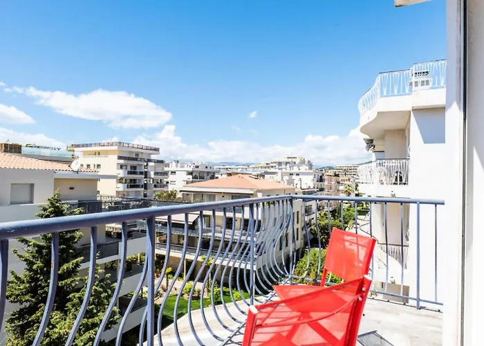 Duplex En Toit-terrasse A Deux Pas De La Croisette - Duplex En Toit-terrasse A Deux Pas De La Croisette Mae-2383 公寓 戛纳