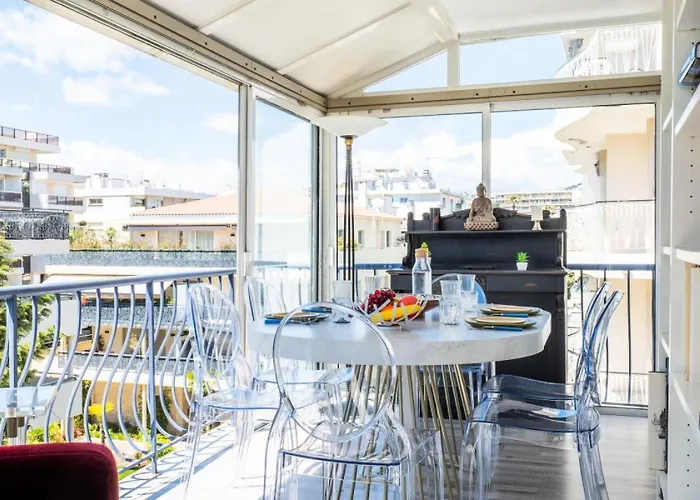公寓 Duplex En Toit-terrasse A Deux Pas De La Croisette - Duplex En Toit-terrasse A Deux Pas De La Croisette Mae-2383 戛纳