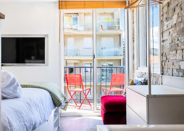 Duplex En Toit-terrasse A Deux Pas De La Croisette - Duplex En Toit-terrasse A Deux Pas De La Croisette Mae-2383 公寓